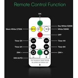 LED Sol zidna lampa LED/3,7V 2700/3200/5000K IP54 1800 mAh crna/dimno bež + daljinski upravljač | Eponuda.com