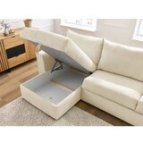 Bobochic Paris Krem sklopiva kutna garnitura od samta (promjenjiva) Augustin – | shoptok.hr