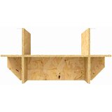  Osnova za terarij s polico Rjava 60 x 30 x 50 cm OSB, (5000232623) | Shoptok.si