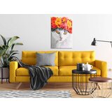  Slika za samostalno slikanje - Flowery Cat 40x60 | shoptok.hr