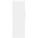 vidaXL Visoka komoda bijela 40 x 42,5 x 124 cm od konstruiranog drva | shoptok.hr