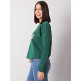 RELEVANCE Blouse-RV-BZ-7276.77-dark green | Shoptok.si