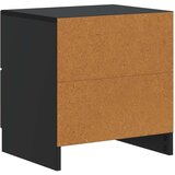  Noćni ormar 2 pcs Crna 43 x 34 5 x 44 5 cm Konstruirano drvo | shoptok.hr