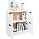  Komoda visok sijaj bela 60x30x70 cm konstruiran les, (20654097) | Shoptok.si