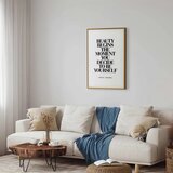  Plakat - Coco Chanel 40x60 Zlatni okvir s margom | shoptok.hr