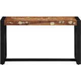 Višebojna klupa 80x35x45 cm Obrađeno puno drvo | Eponuda.com