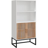  Visoka komoda bijela 60 x 35 x 125 cm od konstruiranog drva | shoptok.hr