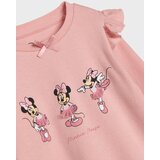 Sinsay Pamučna Majica s Volanom i Printom Minnie Mouse | shoptok.hr