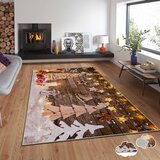 Conceptum Hypnose tepih s novogodišnjim motivima Asr-Crpt-27, Pravougaoni, 180 x 280 cm, Šareni | Eponuda.ba