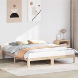  Posteljni okvir brez vzmetnice 180x200 cm trdna borovina | Shoptok.si