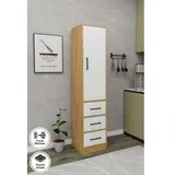 Višenamenski ormar Modera Sapphire Oak White