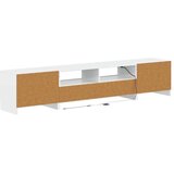  5-dijelni LED TV ormarić Bijela visokog sjaja Konstruirano drvo - Bijela visokog sjaja 100 cm | shoptok.hr