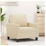 vidaXL Fotelj krem 60 cm blago Cene