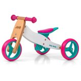 Milly Mally Dječji bicikl bez pedala 2u1 Jake Classic rozi Cijene