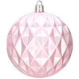  Set Božićnih kuglica Springos® 8 cm, 30 komada - Ružičasta | shoptok.hr