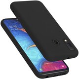 Cadorabo Case, združljiv s Samsungom v tekoči črni barvi - zaščitni pokrov iz fleksibilnega silikona TPU, (20585419) Cene