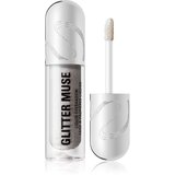 Makeup Revolution Metallic Muse Glitter Muse bleščeča tekoča senčila za oči odtenek Silver 3.5 ml Cene