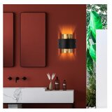 Opviq vall lamp zidna zlatno - crna lampa noctra 15351 | ePonuda.com