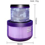 INORCO 1 kos pralnega filtra za V10 Digital Slim Fluffy dodatke za sesalnik, (21986078) | Shoptok.si