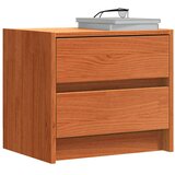 Noćni ormarići 2 pcs Vosak smeđa 40 x 30.5 x 35.5 cm Borovina | shoptok.hr