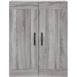  Visoka komoda siva sonome 69,5x34x180 cm od konstruiranog drva | shoptok.hr