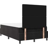  Krevet s opruga kutije s madracem Crna 120 x 190 cm Baršun | shoptok.hr
