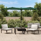 vidaXL Dvostruki vrtni suncobran zeleni 316 x 145 cm Cijene