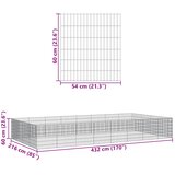  Ograda za životinje s 24 ploča 54 x 60 cm od pocinčanog željeza | Eponuda.ba