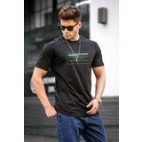 Madmext Men's Black T-Shirt 5389 Cene