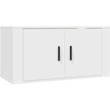 vidaXL Stenska TV omarica bela 80x34,5x40 cm | Shoptok.si
