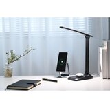  Immax 09106L - prigušiva LED stona lampa sa QI bežičnim punjenjem LUMI LED/7W/230V, crna | Eponuda.com
