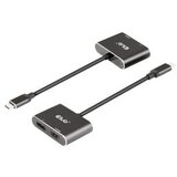 VIDEO adapter Club 3D MST hub USB3.2 Gen2 Type-C(DP Alt-Mode) to DisplayPort + HDMI 4K60Hz M/F CSV-1552 | Eponuda.ba