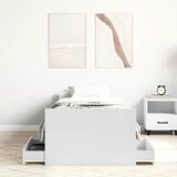  Okvir kreveta s uzglavljem i podnožjem bijeli 100 x 200 cm | shoptok.hr