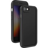 AVIZAR Ohišje za iPhone SE 2022 / 2020 , 8 / 7 Silikonski dvignjeni robovi, Črna, (5000010781) | Shoptok.si