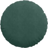  Jastučići za sjedenje 2 pcs Tamnozelena Ø60 x 21 cm Baršun | shoptok.hr