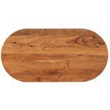 Stolna ploča 100x50x3 8 cm ovalna od masivnog drva bagrema Cijene