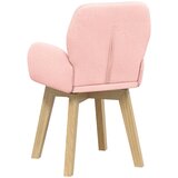  Okretne blagovaonske stolice 6 pcs Bouclé Ružičasta | Eponuda.com