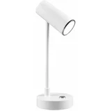 Tri O Bijela LED stolna lampa s mogućnosti zatamnjivanja (visina 28 cm) Lenny –