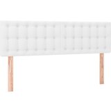 Maison Chic Posteljno vzglavje - Vzglavna omarica 2 kosa belo 72x5x78/88 cm umetno usnje, (22078459) | Shoptok.si
