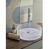 Copen stakleni lavabo copen nadgradni fi400x125mm belo dno | Eponuda.com