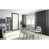 Elstead Lighting Elstead Sutton Place Lestenec s 6 lučmi, večkraki, srebrne barve, E27, (22099607) | Shoptok.si