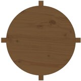 Stolić za kavu boja meda Ø 62,5x45 cm od masivne borovine | shoptok.hr