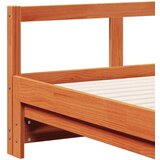  Dnevni krevet bez madraca voštano smeđi 80 x 200 cm od borovine | shoptok.hr