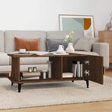  Stolić za kavu smeđa boja hrasta 90x50x40 cm konstruirano drvo | shoptok.hr
