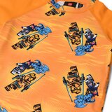 Lego NINJAGO majica za kupanje sa dugim rukavima, narandžasta - 122 | Eponuda.com