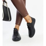 Gemre Black eco-leather sneakers Yusra | Shoptok.si