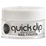 ASP Nega nohtov Farbliches Acrylpulver Quick Dip - Clear as a belle Siva Cene