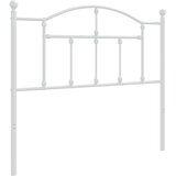  Metalno zamjensko uzglavlje bijelo 100 cm | shoptok.hr