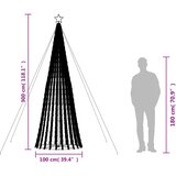  LED božićno drvce 688 LED šarenih 300 cm | shoptok.hr