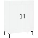  Visoka komoda bijela 69,5x34x180 cm konstruirano drvo | shoptok.hr
